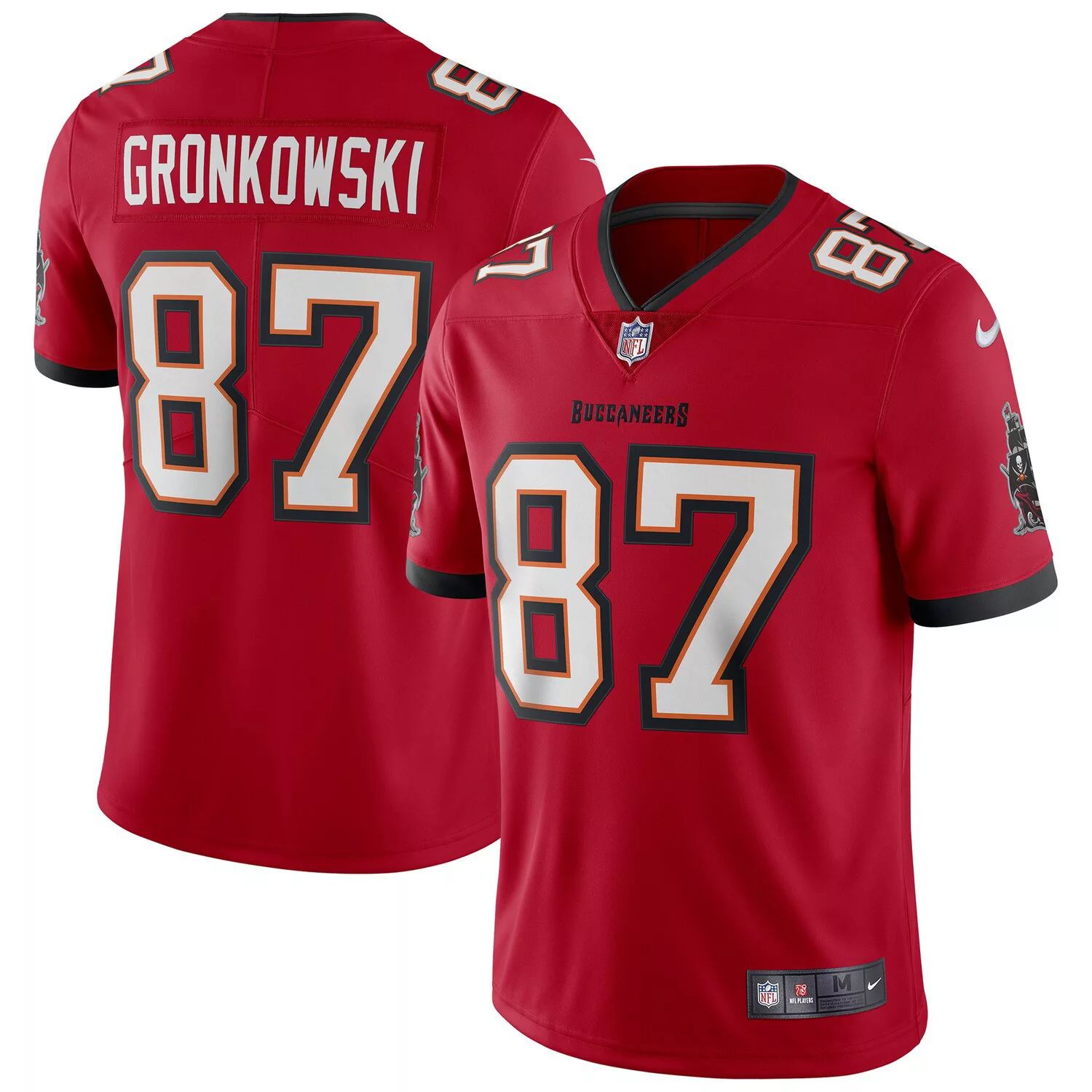 

Мужская красная майка Nike Rob Gronkowski Tampa Bay Buccaneers Vapor Limited