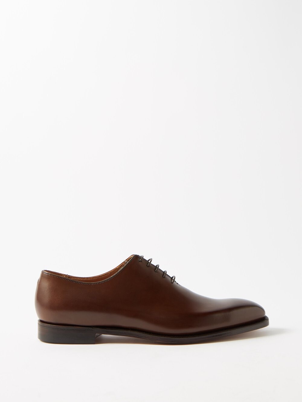

Кожаные оксфорды alex Crockett & Jones, коричневый