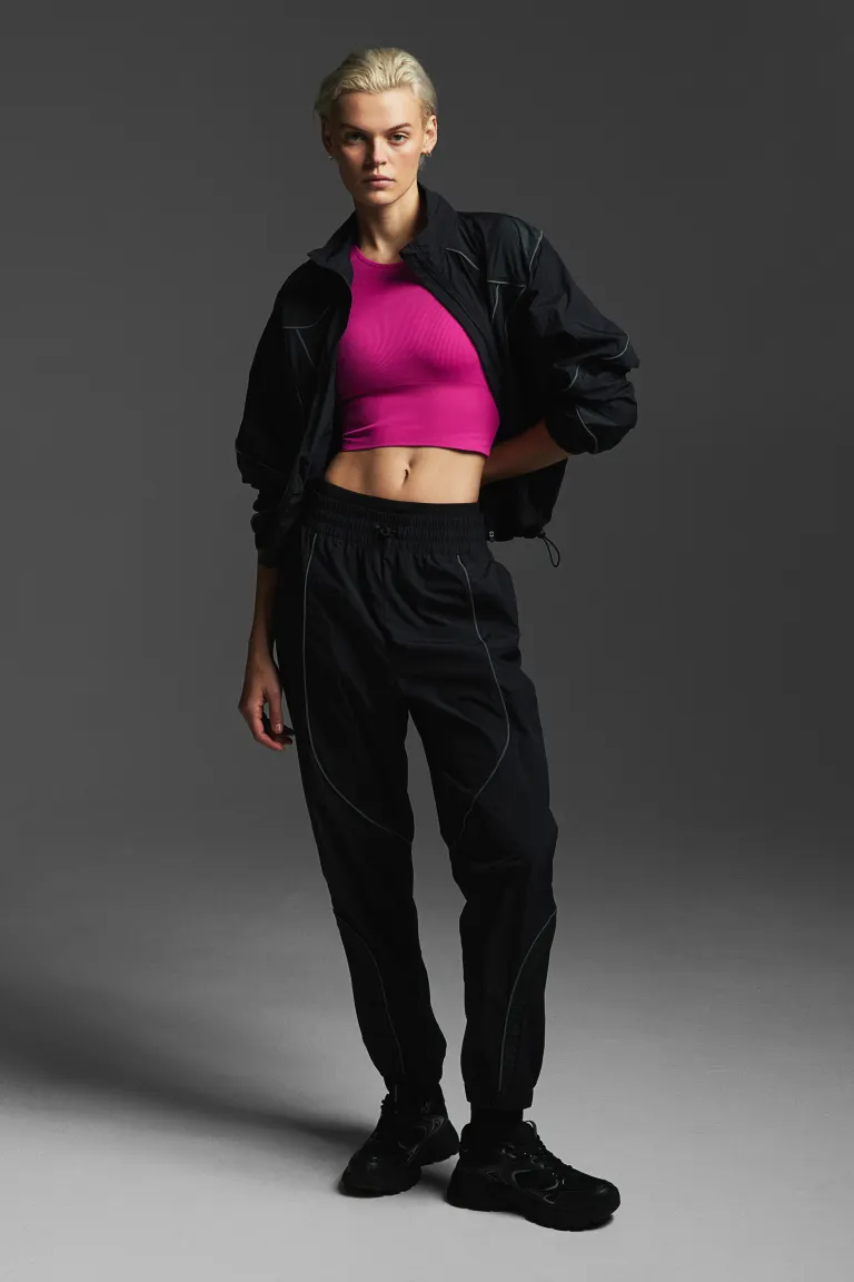 

Спортивный бюстгальтер drymove medium support H&M, красный