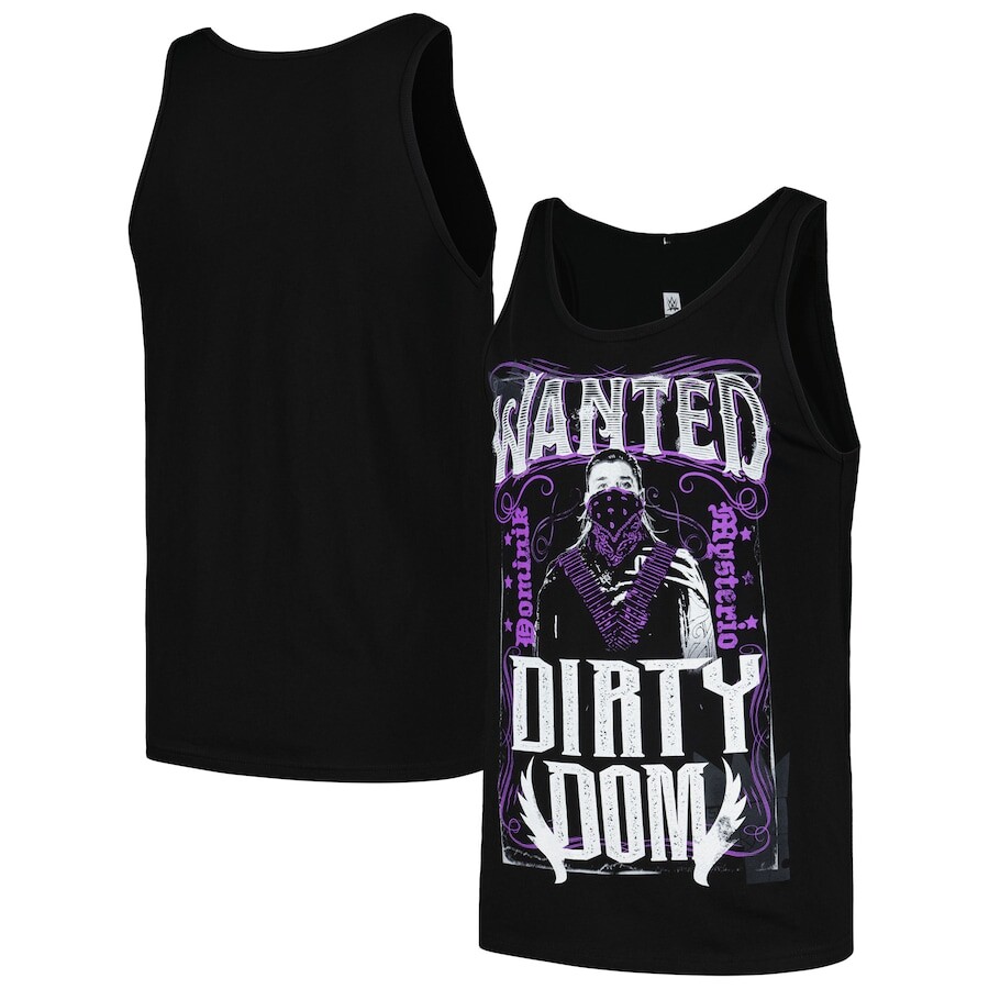 

Майка WWE Authentic Dominik Mysterio, черный