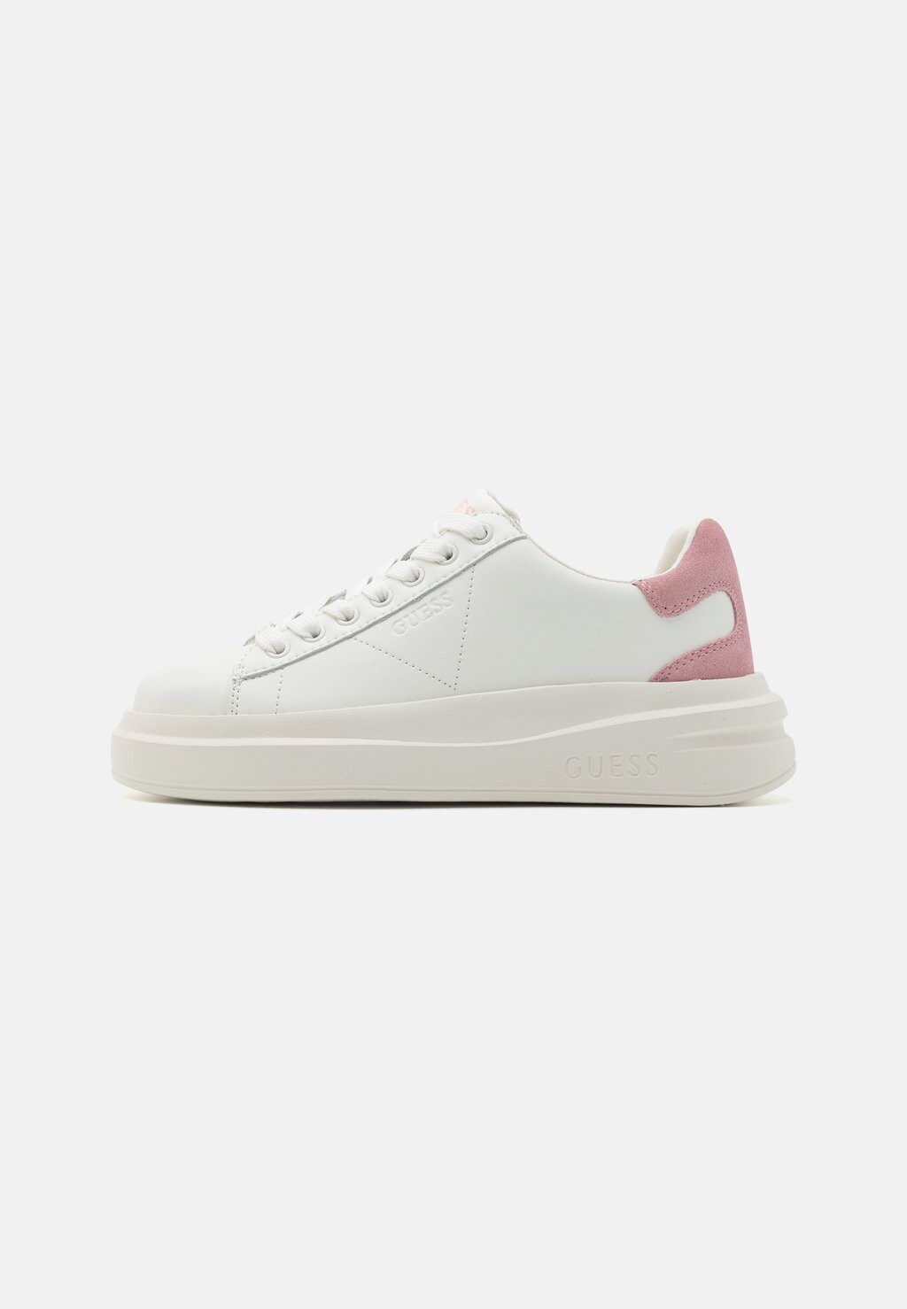 

Полукеды Elba Guess, цвет white/pink