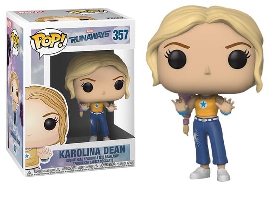 

Funko POP! Марвел, коллекционная фигурка, Беглецы, Каролина Дин