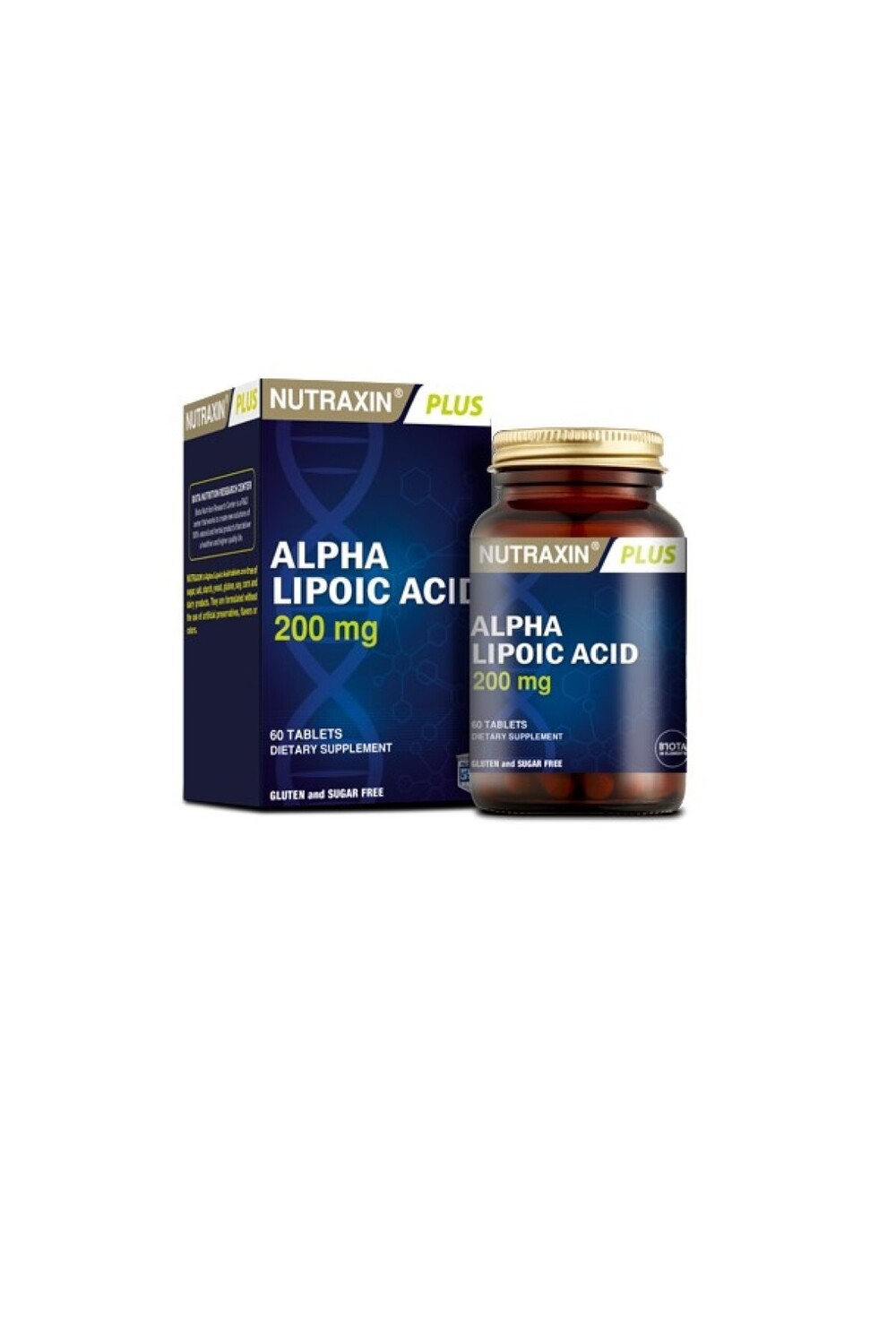 

Nutraxin Альфа-липоевая кислота 200 мг 60 таблеток