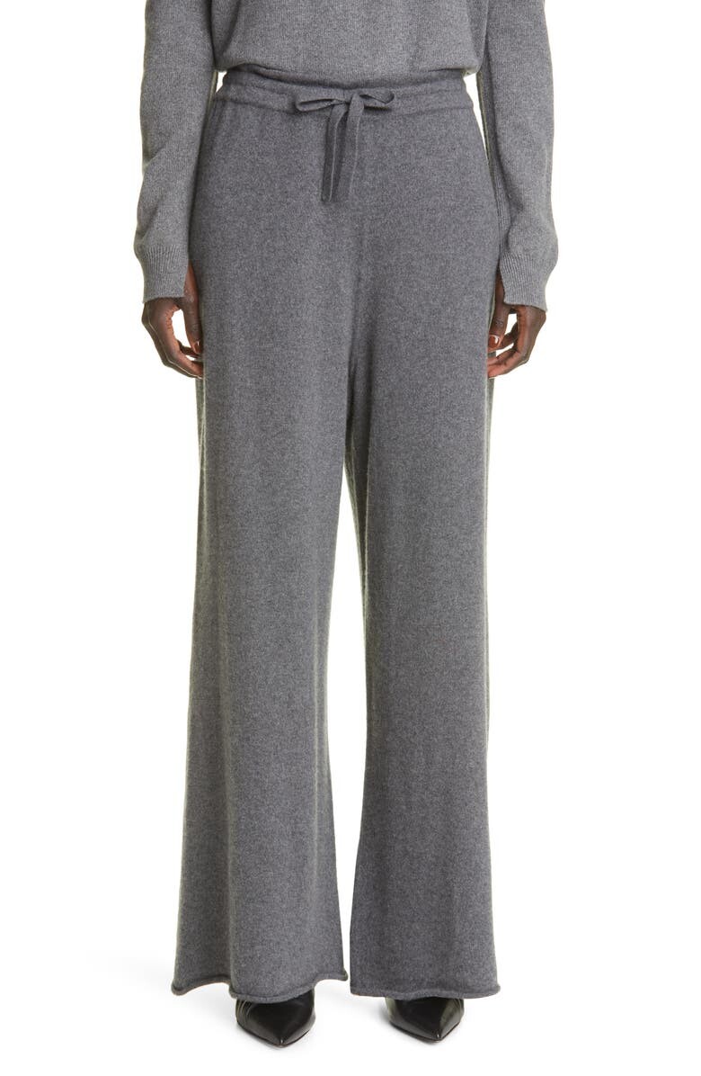 

Широкие брюки из кашемирового трикотажа JIL SANDER