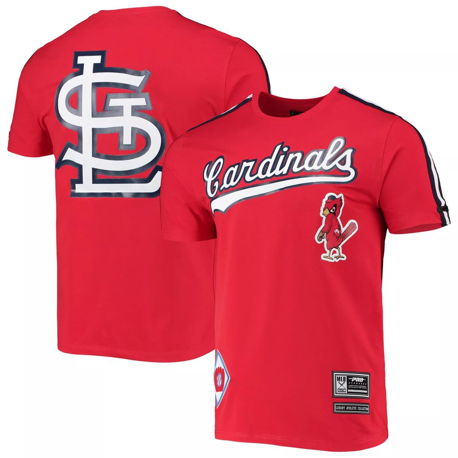 

Мужская красная футболка Pro Standard St. Louis Cardinals с лентой, Красный