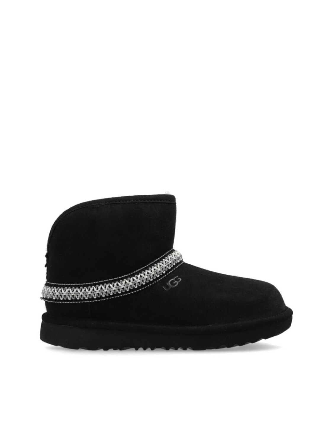 

UGG Kids Classic Mini Crescent сапоги, черный