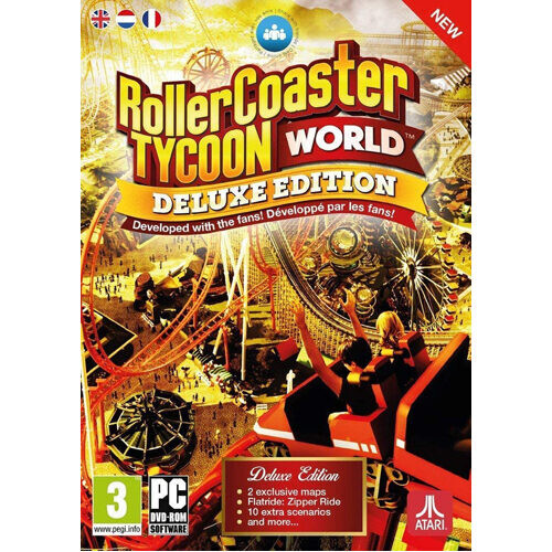 

Видеоигра Rollercoaster Tycoon World Deluxe Edition – Pc Atari