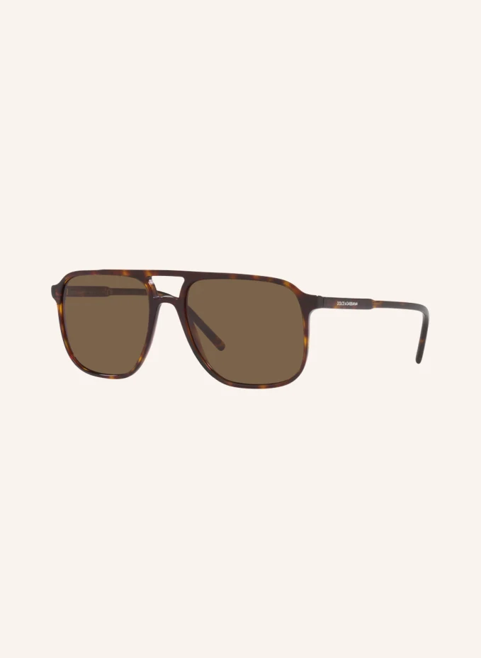 цена Солнцезащитные очки dg4423 Dolce & Gabbana, коричневый