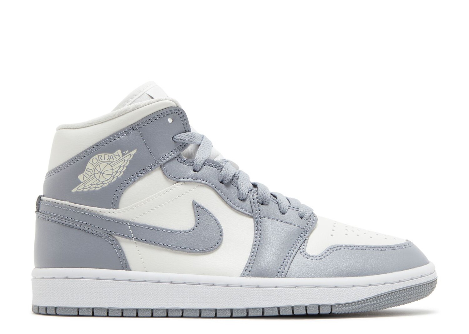 

Кроссовки Air Jordan Wmns Air Jordan 1 Mid 'Stealth', серый