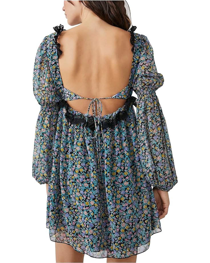 

Платье Free People Pennie Mini Dress, черный