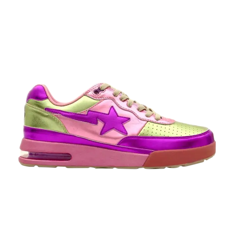

Кроссовки BAPE Pharrell x Roadsta FS-034 Low 'Purple Green', фиолетовый
