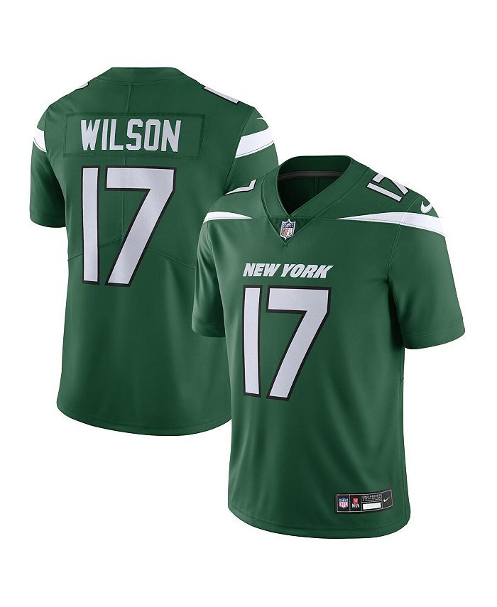 

Мужское джерси Garrett Wilson Gotham Green New York Jets Vapor Untouchable Limited Nike, зеленый