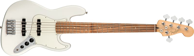 Басс гитара Fender Player Series 5-String Electric Jazz Bass V Guitar in Polar White