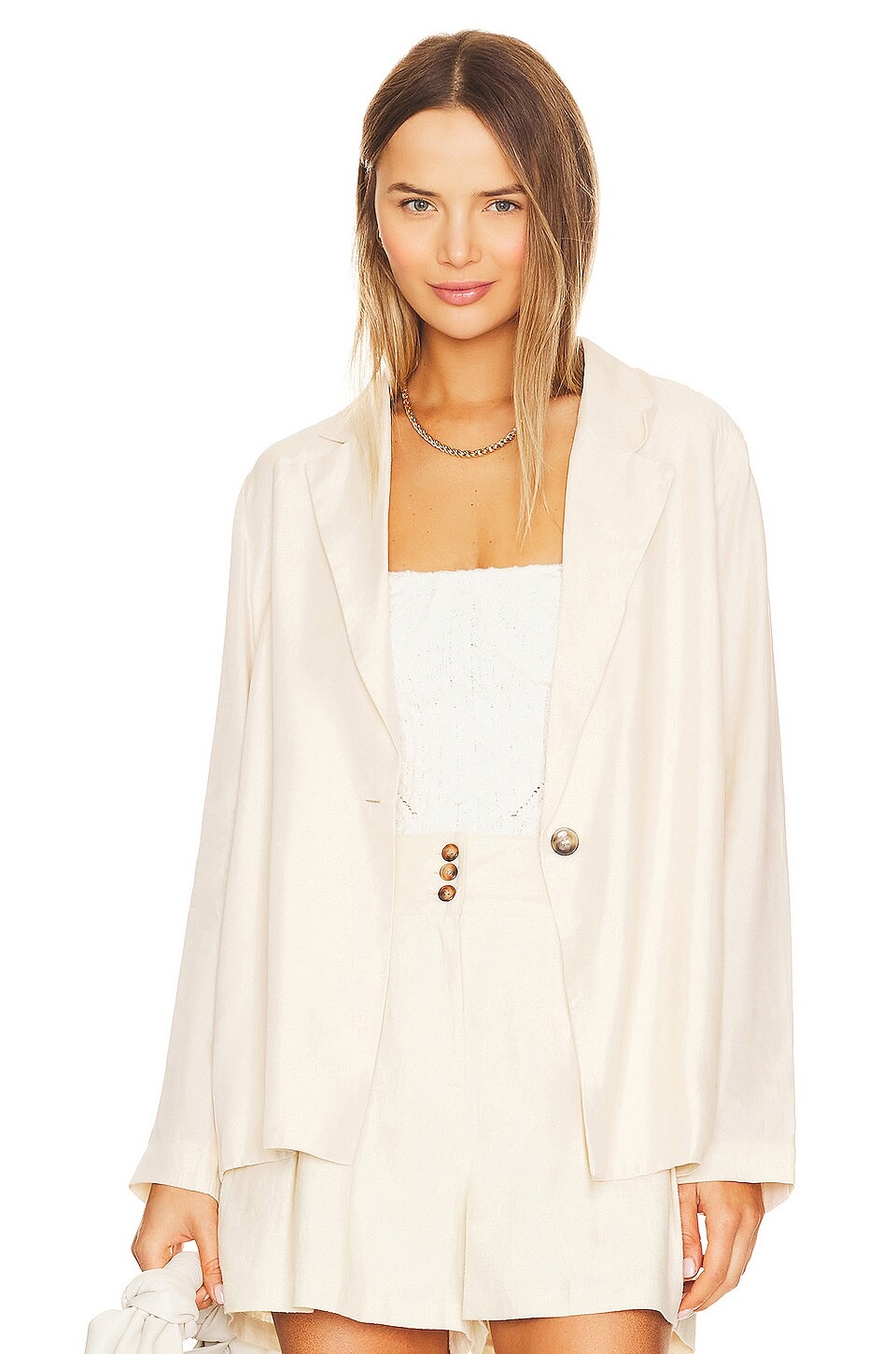 

Блейзер ASTR the Label Hallie, экрю