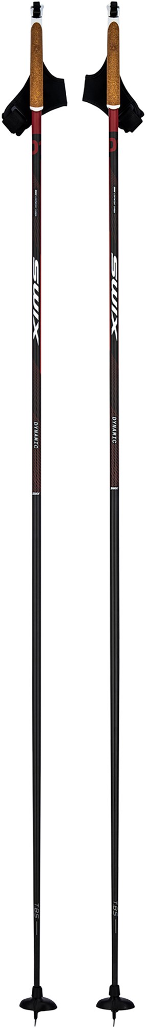 Палки для беговых лыж Dynamic D1 Swix, черный