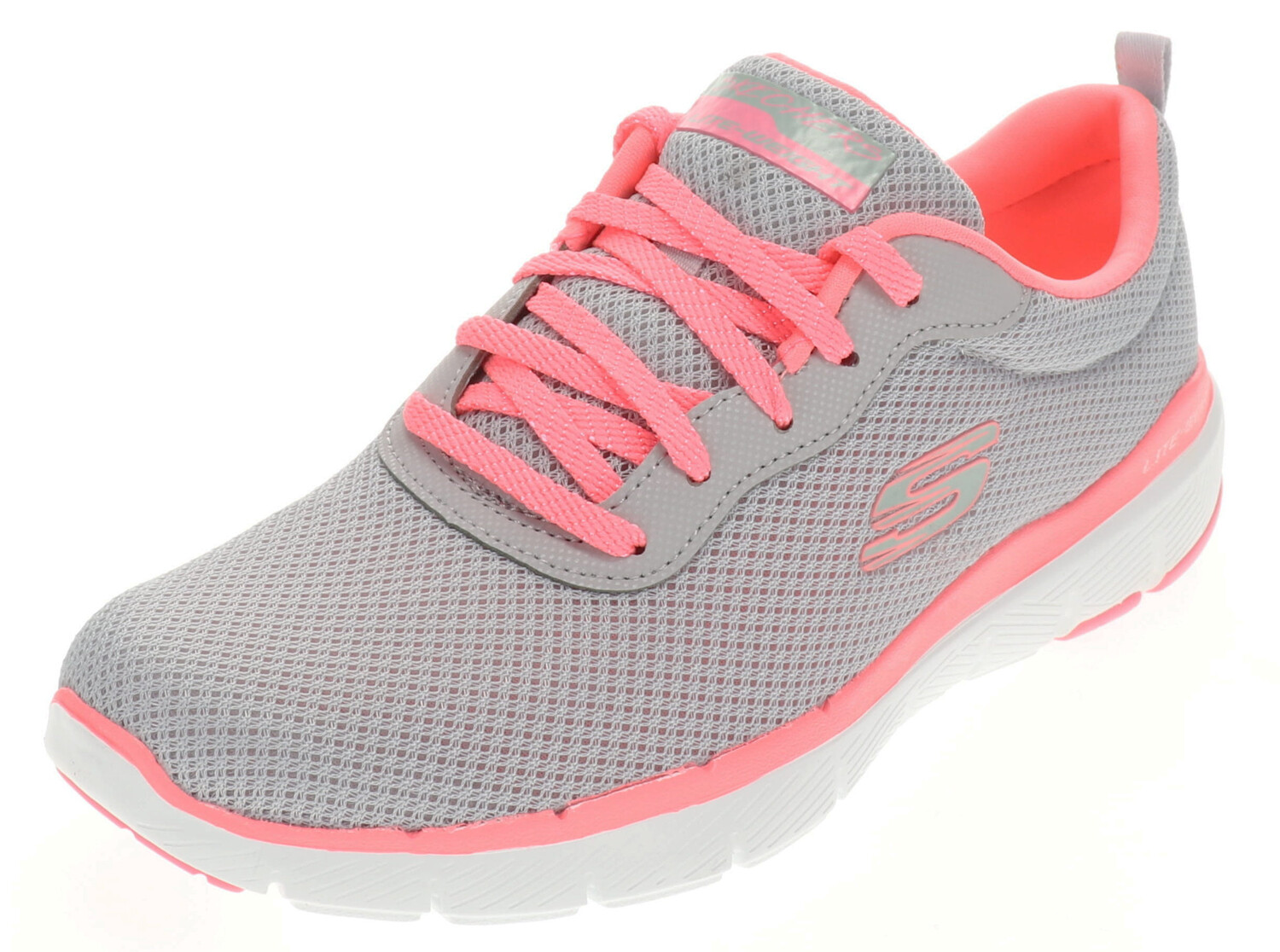 

Кроссовки Skechers Low, цвет Grau/Pink