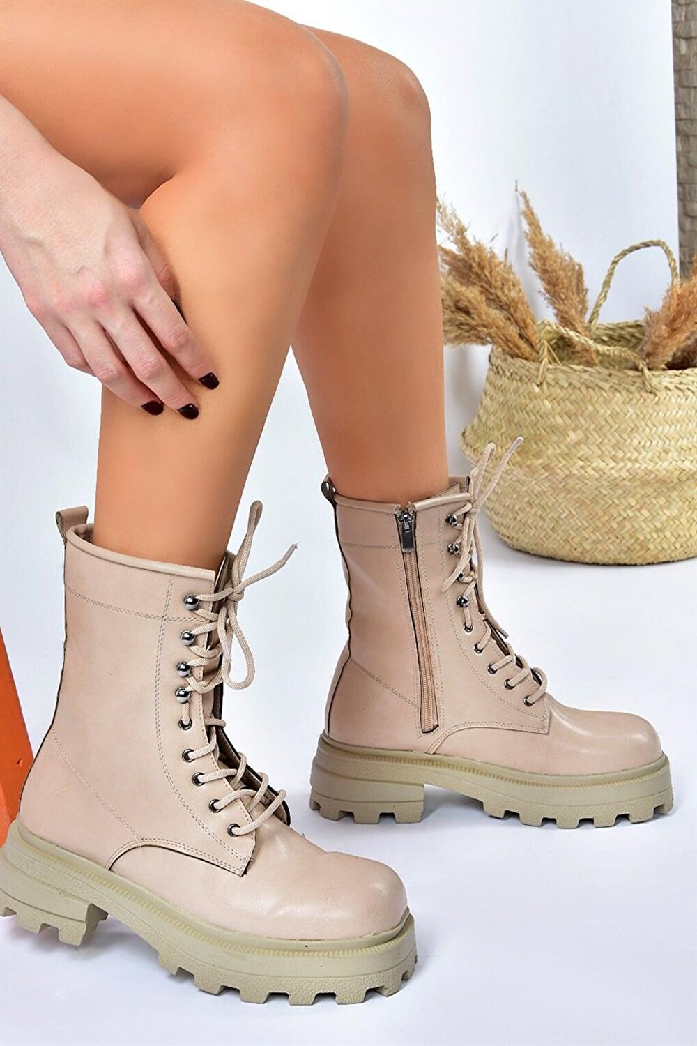 

L9967500 Светло-коричневые женские ботинки Fox Shoes, Коричневый