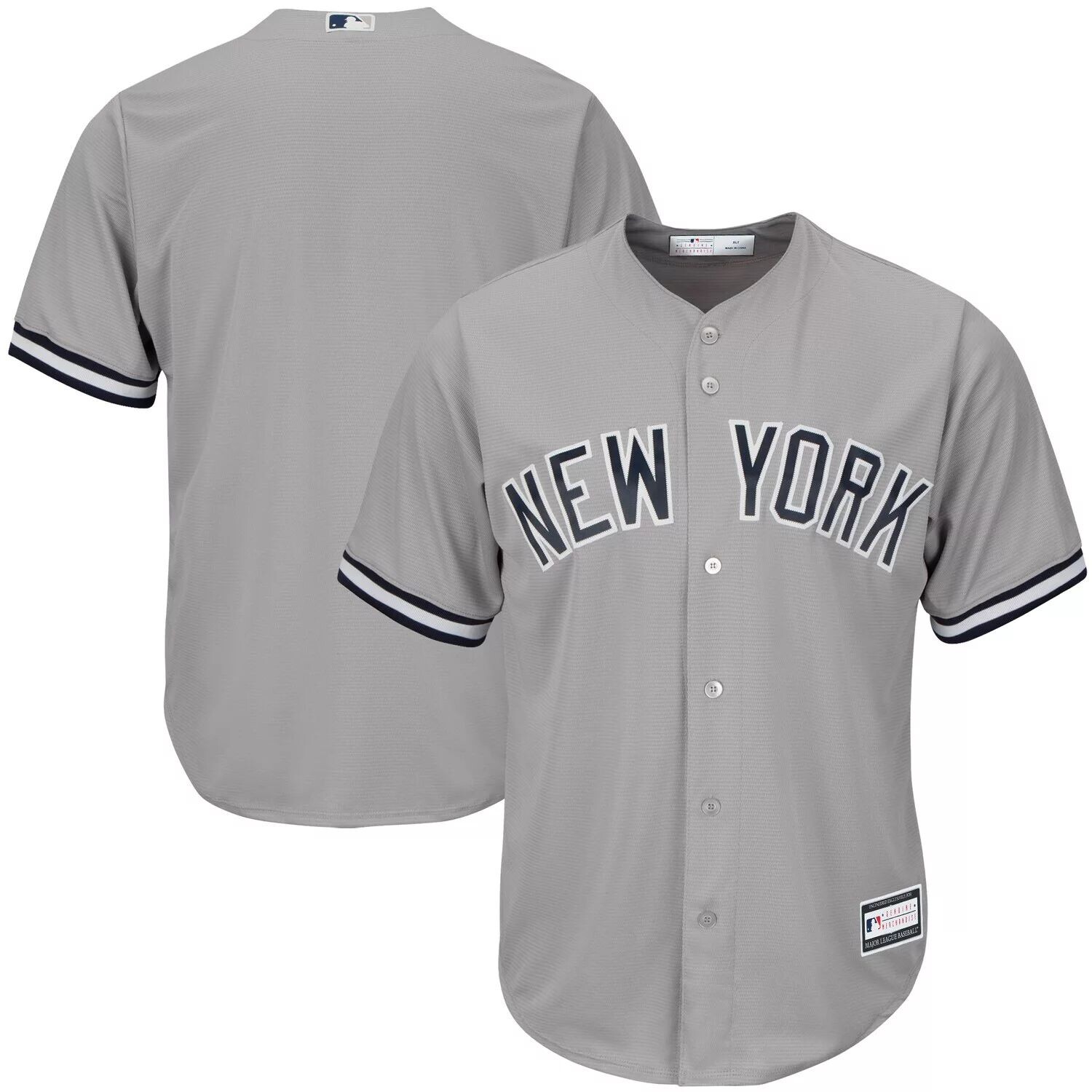 

Мужская серая футболка команды New York Yankees Big & Tall Replica Team, Серый