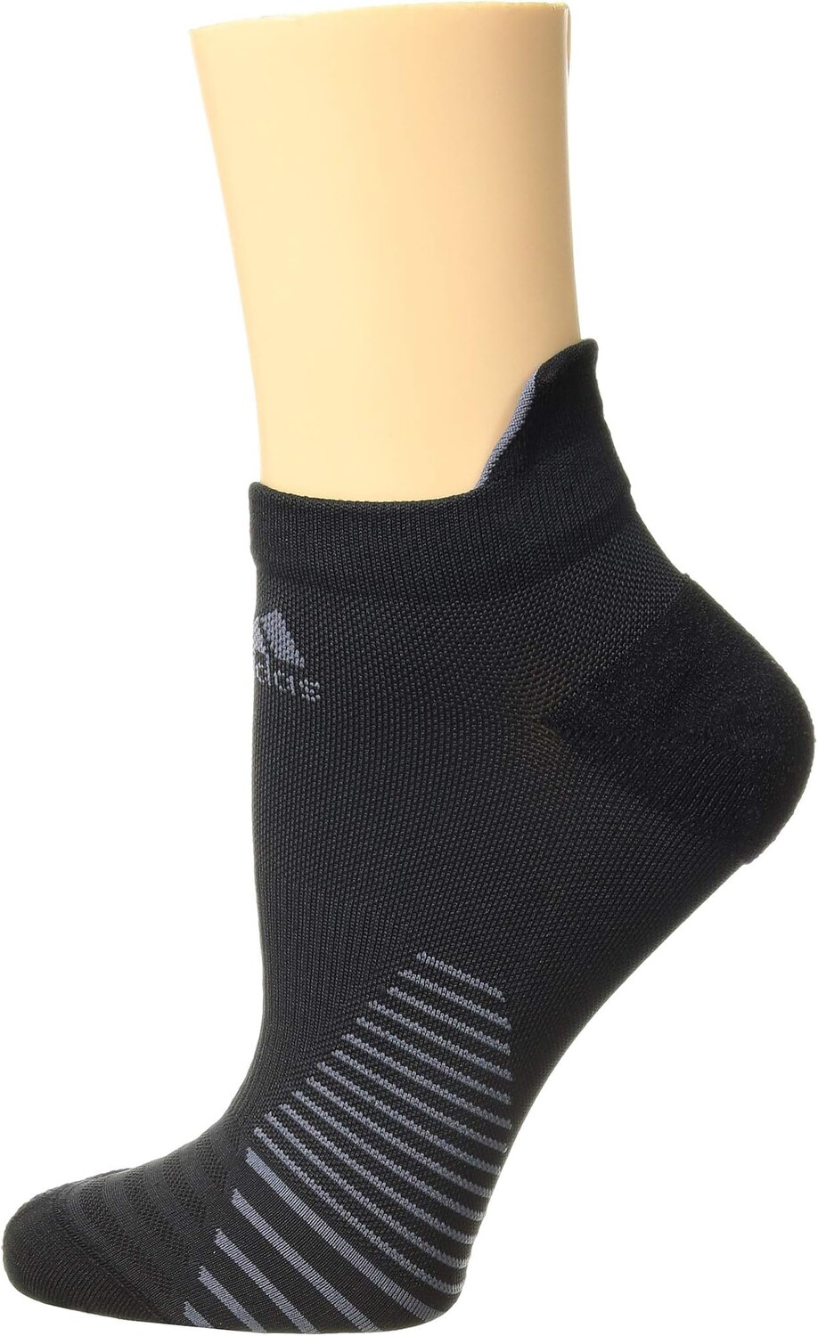 

Носки для бега с вкладками, одинарные носки No Show adidas, цвет Black/Onix