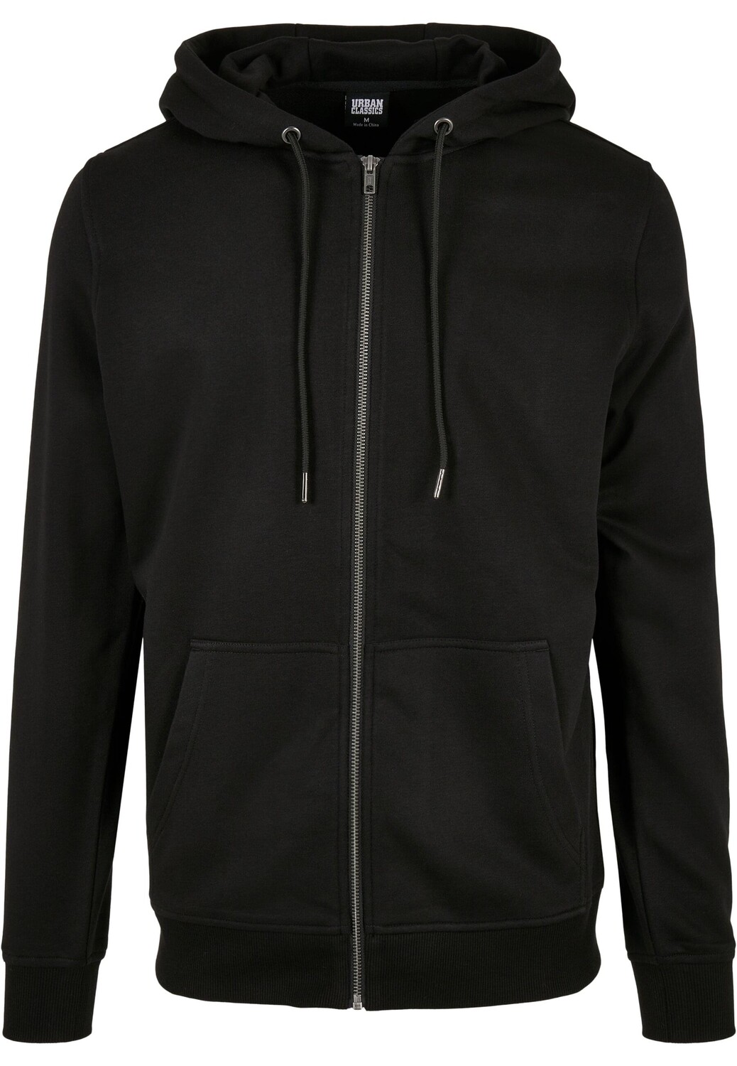 

Толстовка Urban Classics Zip Kapuzenpullover, черный