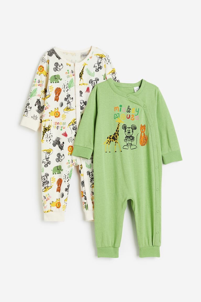 

Комплект из 2 пижам с принтом H&M