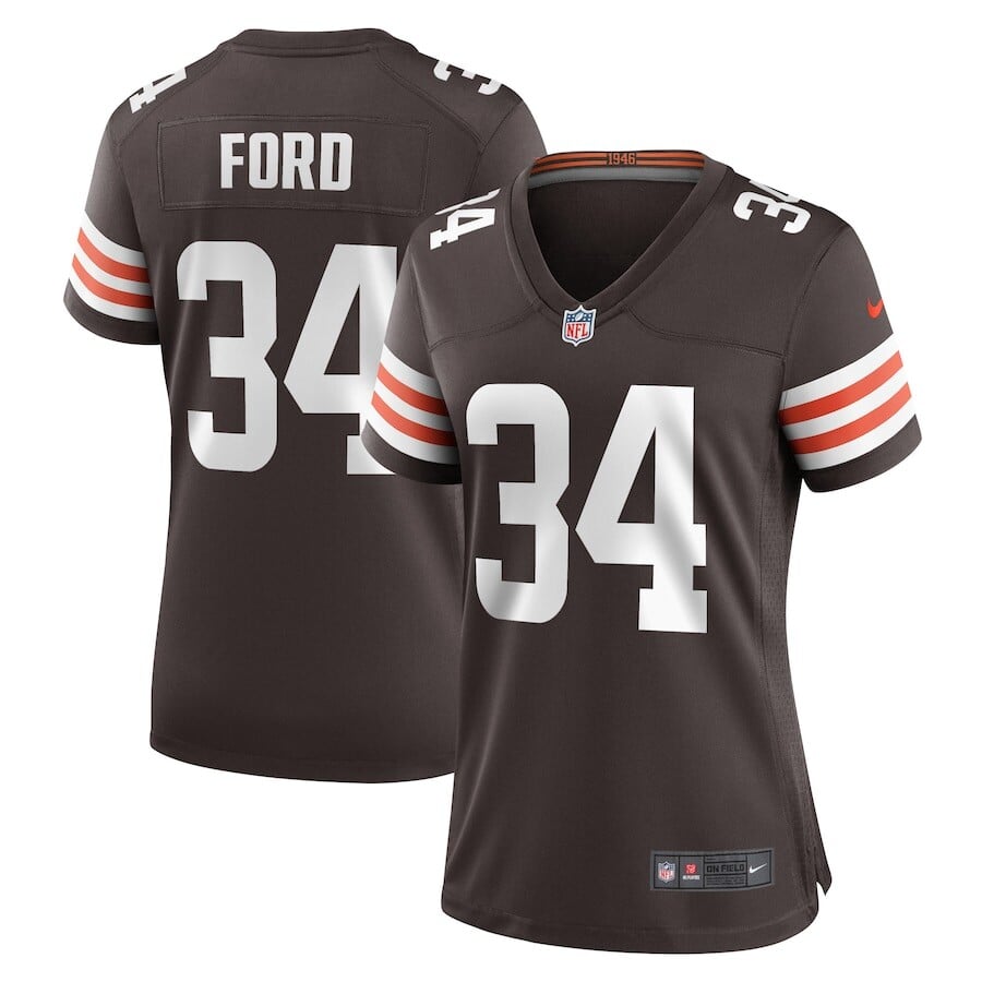 

Джерси Nike Cleveland Browns, коричневый