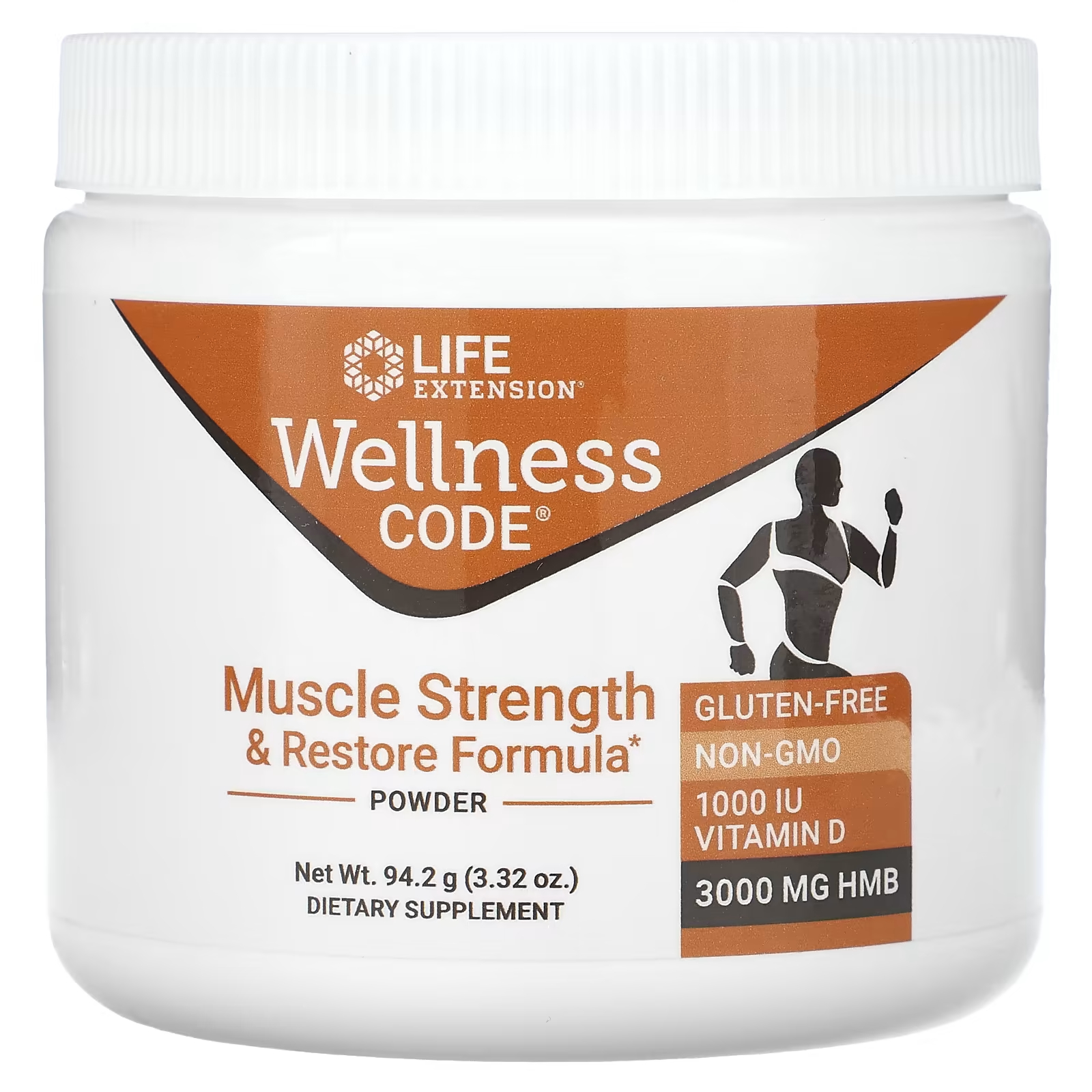 Порошок Life Extension Wellness Code для укрепления и восстановления мышц, 94,2 г