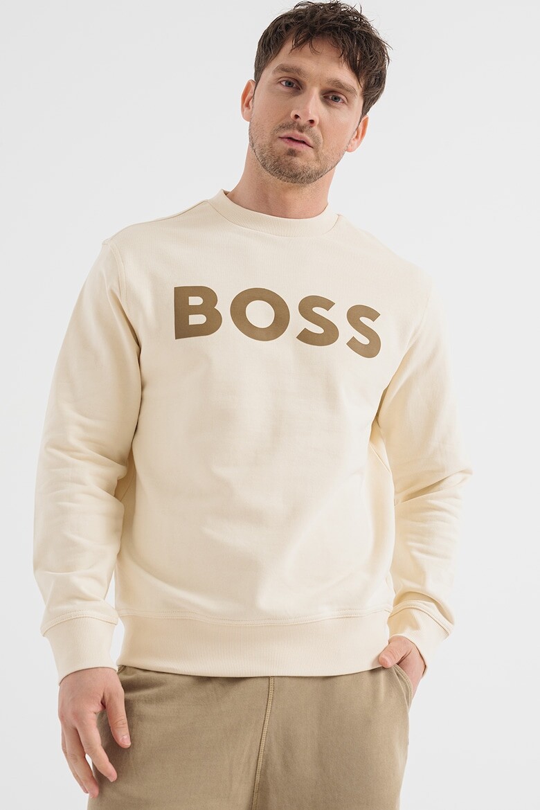 

Толстовка свободного кроя We Basic Boss, бежевый