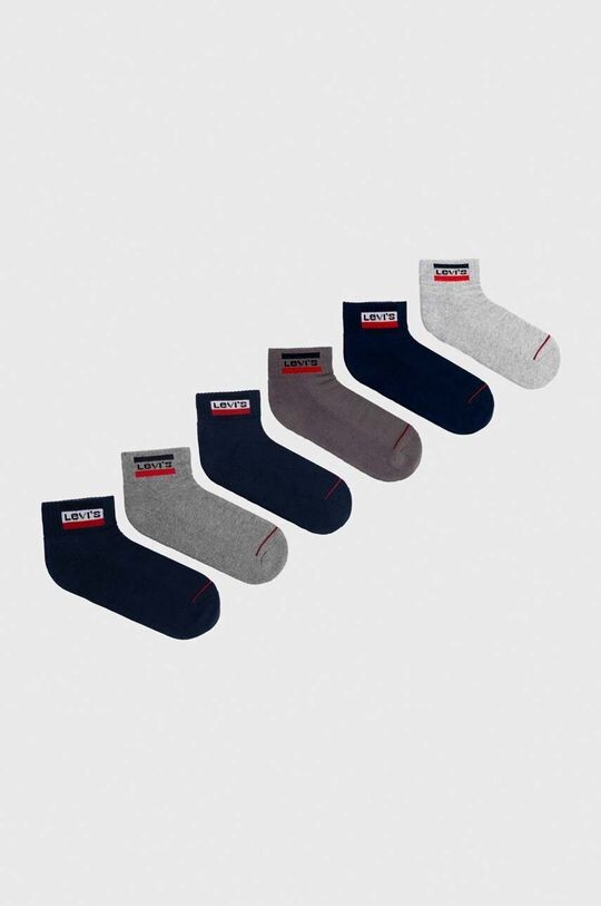 

6 упаковок носков Levi's, серый