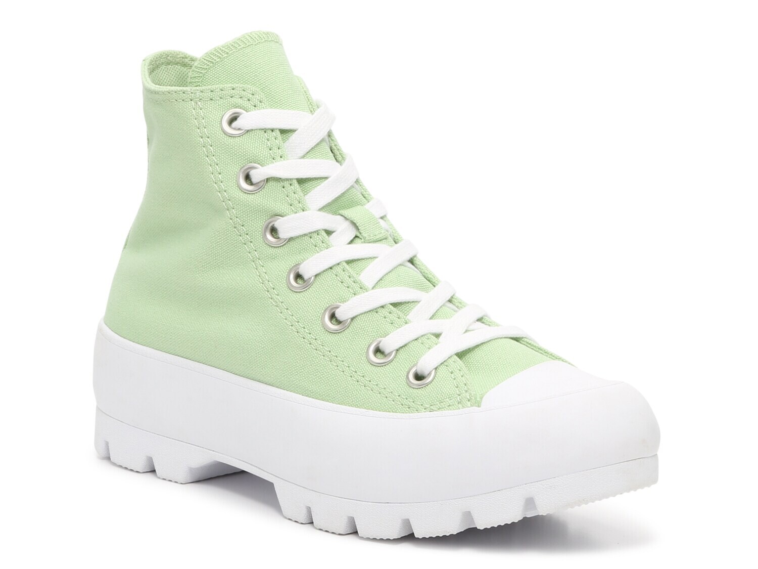 

Кеды Converse Chuck Taylor All Star высокие на платформе, светло-зеленый