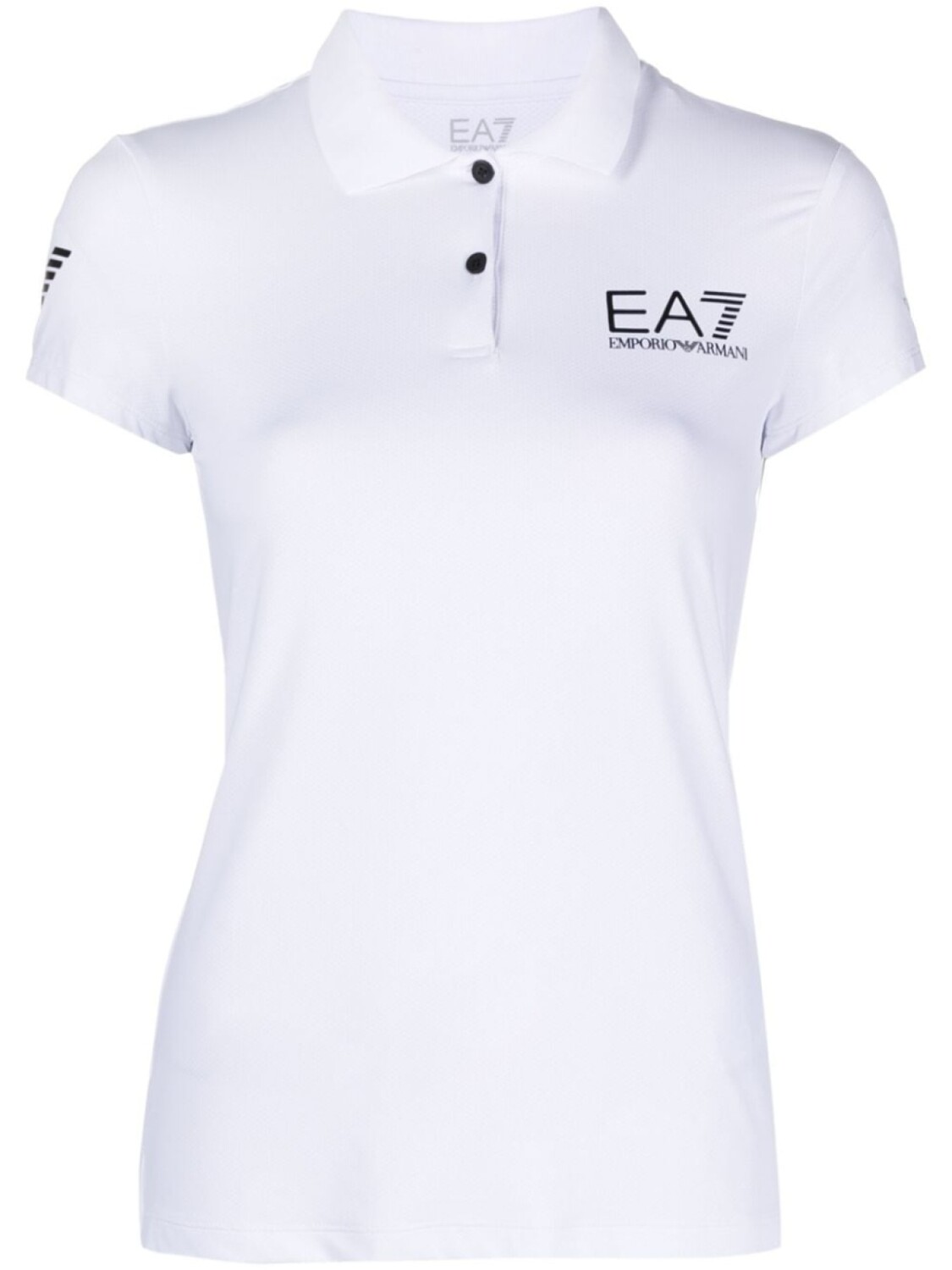 

Ea7 Emporio Armani спортивная рубашка поло с логотипом, белый