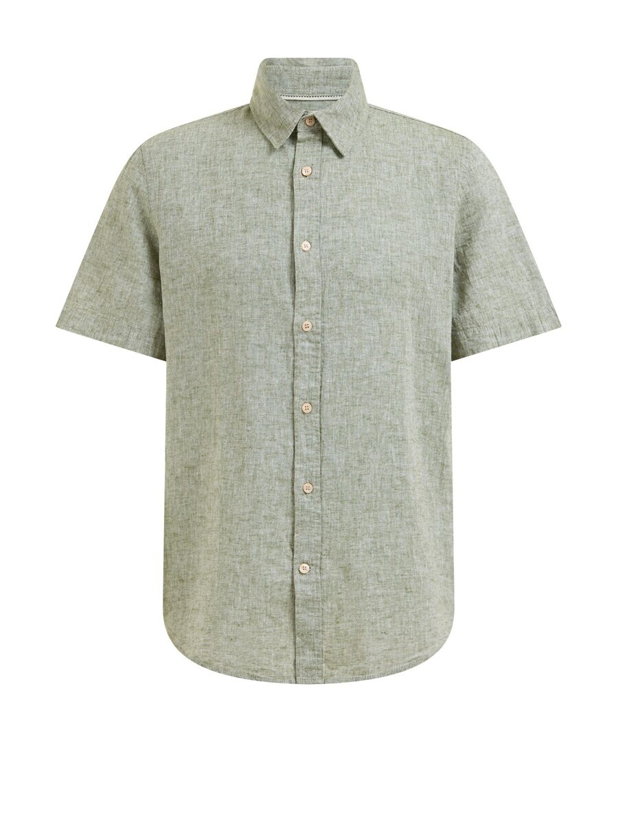 

Рубашка на пуговицах стандартного кроя We Fashion, цвет Khaki/Pastel Green