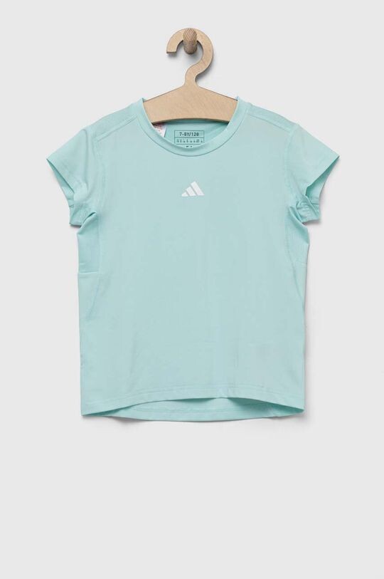 

Детская футболка адидас adidas, бирюзовый