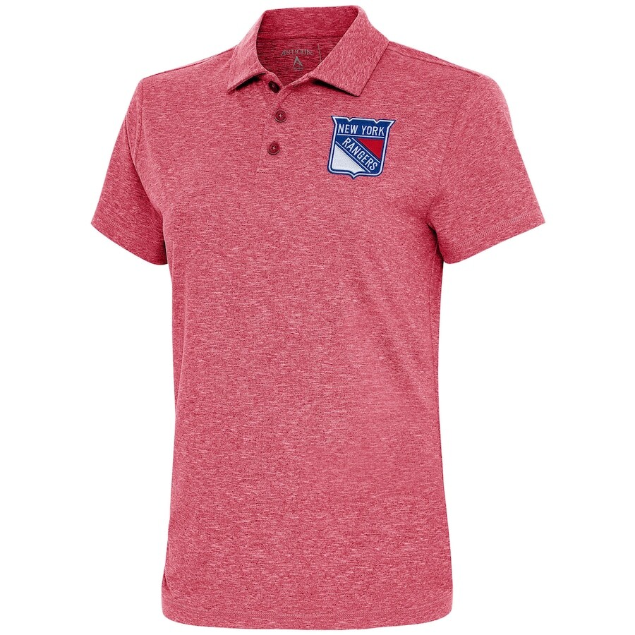 

Поло с коротким рукавом Antigua New York Rangers, красный