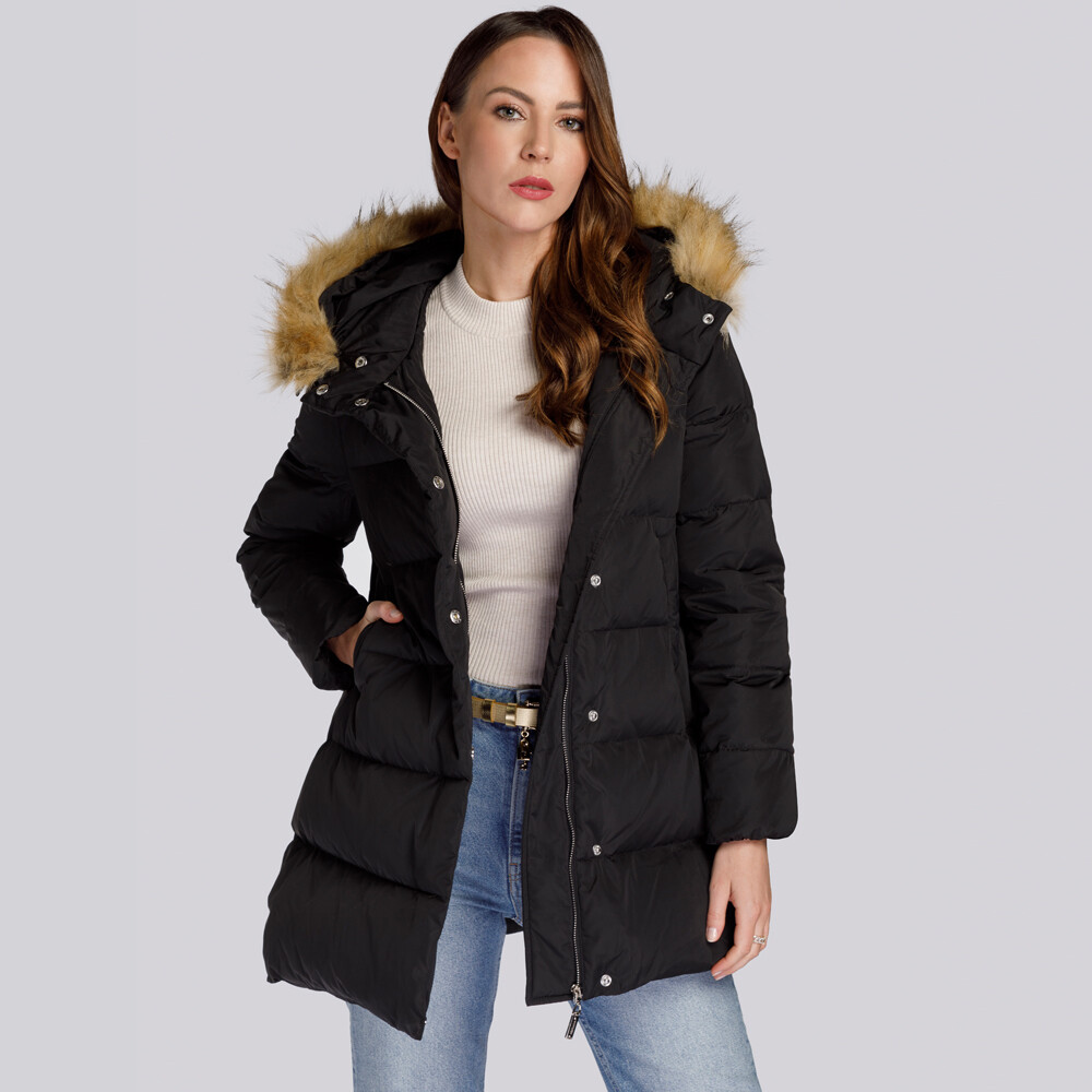 

Кожаная куртка Wittchen Wittchen flared jacket, черный