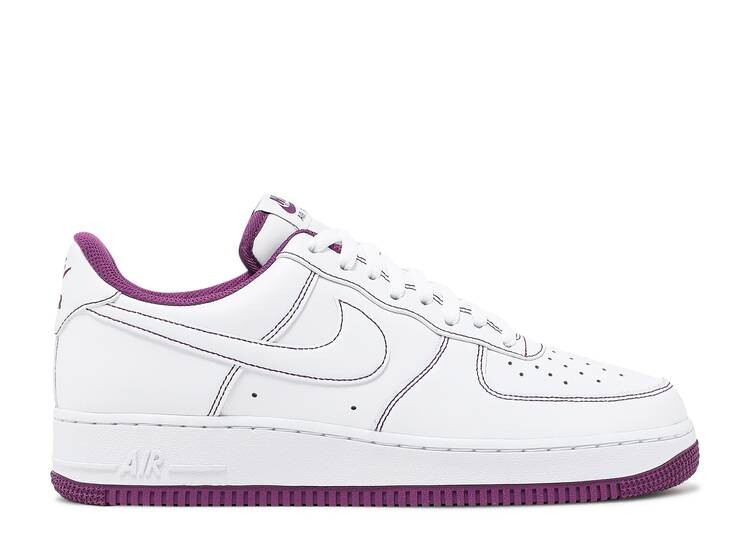 

Кроссовки Nike AIR FORCE 1 '07 'CONTRAST STITCH - WHITE VIOTECH', белый