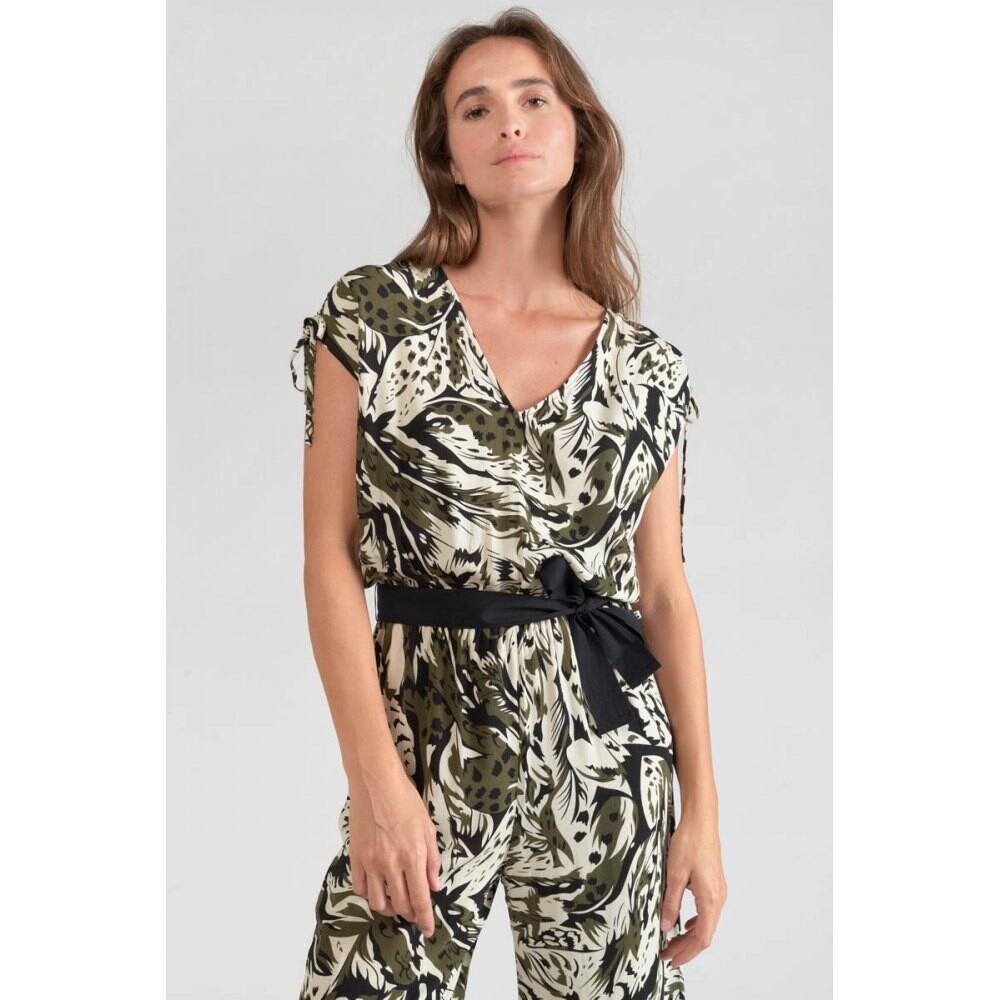 

Комбинезон Le Temps Des Cerises 61201 Heloise Jumpsuit, зеленый