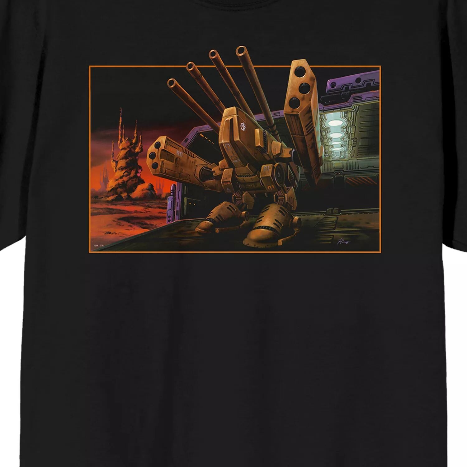 

Мужская футболка Robotech Destroid Monster Licensed Character