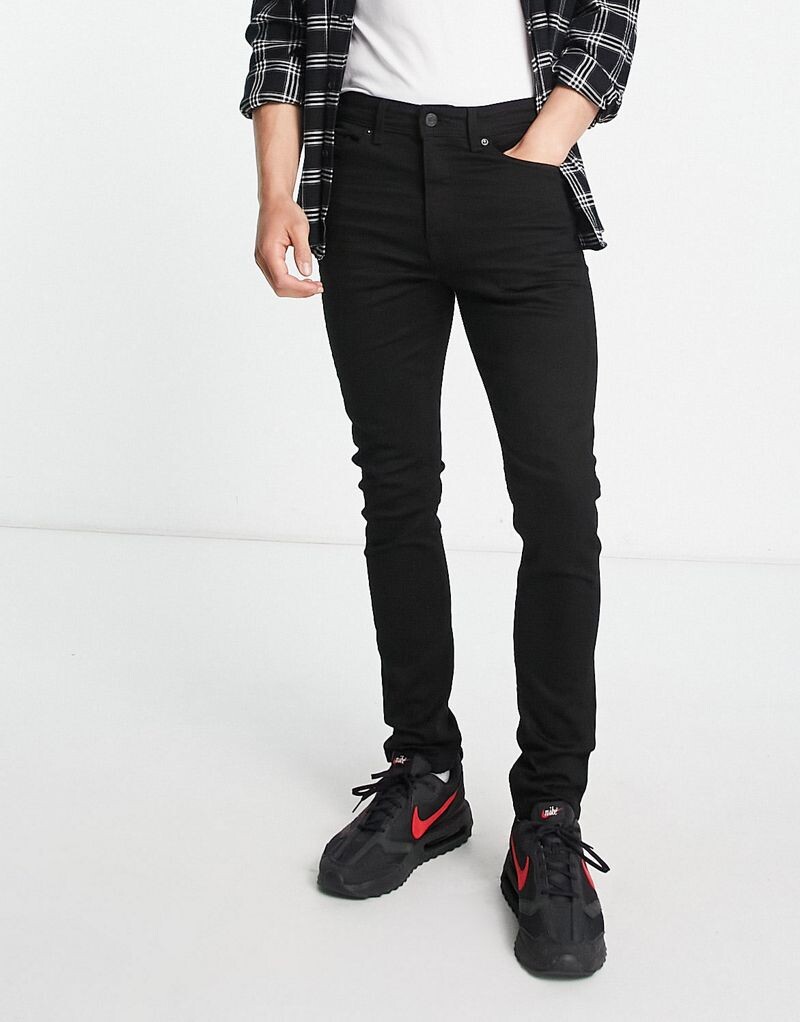 

Черные джинсы узкого кроя Selected Homme Leon