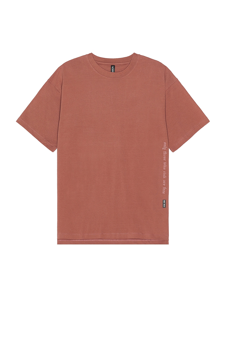 

Футболка Asrv Cotton Plus Oversized, цвет Red Earth