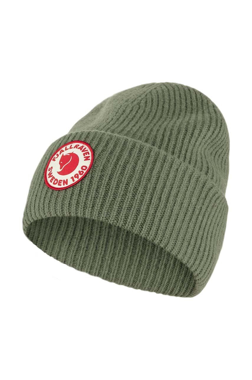 

Шерстяная кепка Fjallraven 1968 с логотипом, зеленый