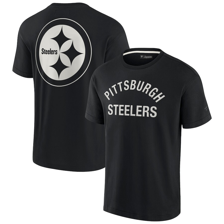 

Футболка с коротким рукавом Fanatics Signature Pittsburgh Steelers, черный