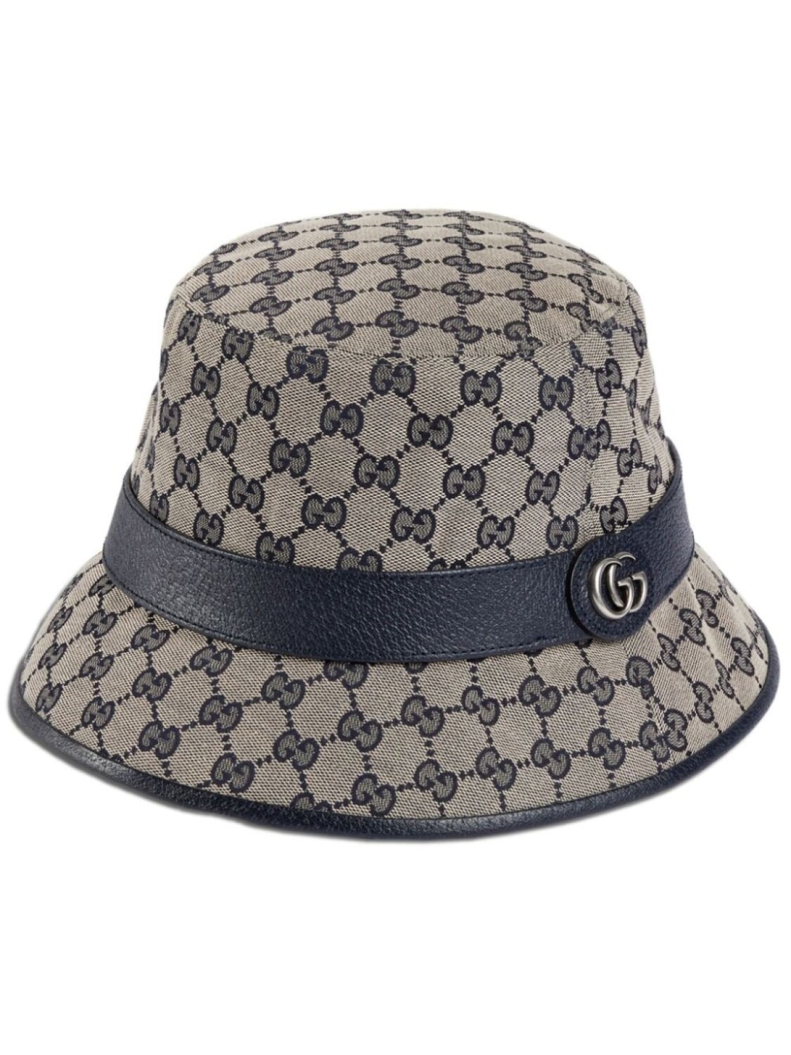 

Gucci панама из канваса с узором GG Supreme, синий