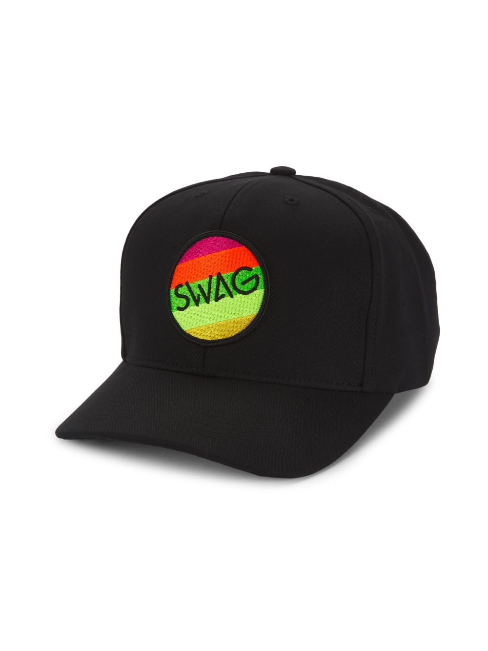 

Шапка с нашивкой Swag с радужной нашивкой SWAG GOLF, черный
