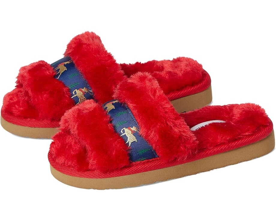 

Домашняя обувь Minnetonka Reindeer Lizzie, красный