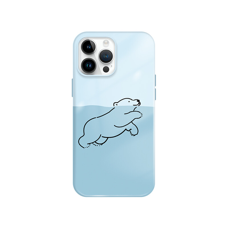 

Чехол для телефона Taowantong Tao Wantong, "Glacier Polar Bear" texture film ✓ HD quality