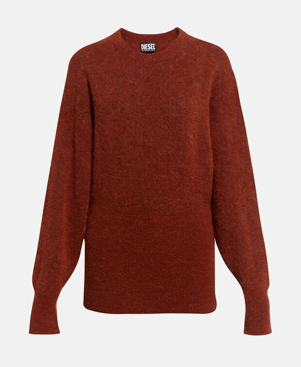 

Шерстяной джемпер Diesel, цвет Russet