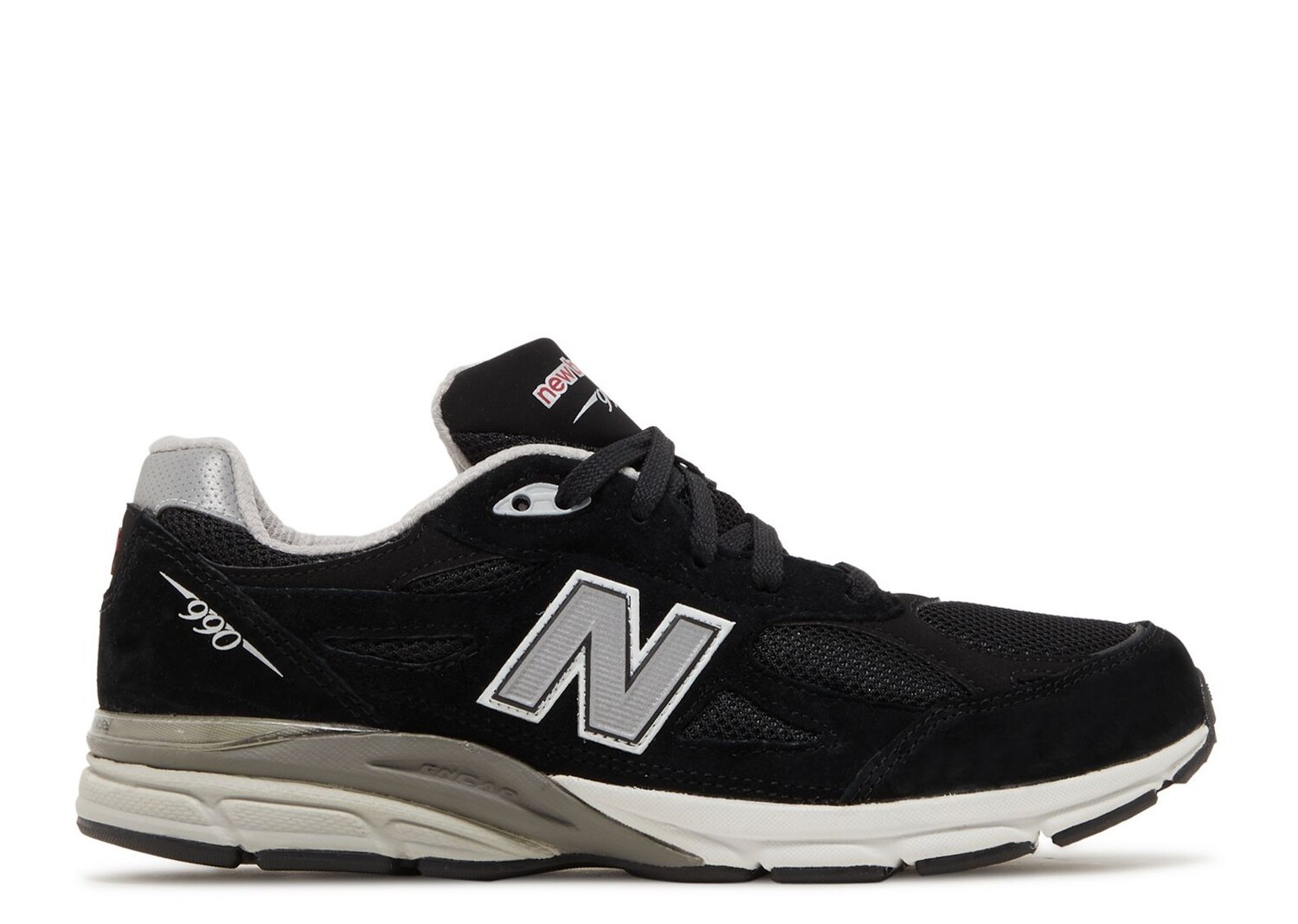 

Кроссовки New Balance 990V3 Big Kid 'Black Grey', черный