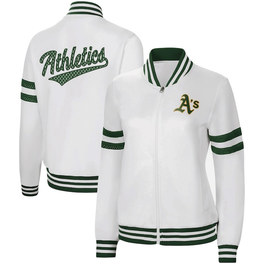 

Куртка G-III 4Her by Carl Banks Oakland Athletics, белый