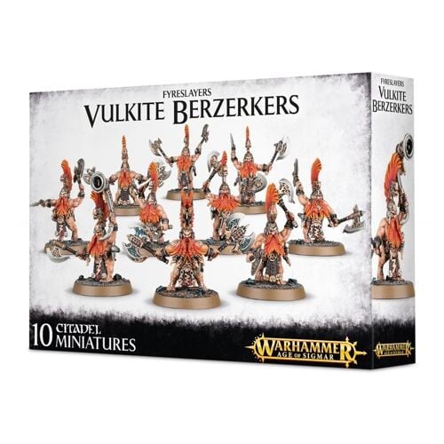 

Фигурки Fyreslayers Vulkite Berzerkers Games Workshop